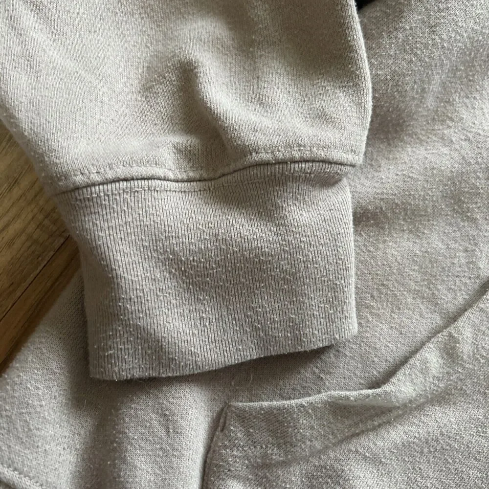 Stranger Things Old Navy Beige Pullover Hoodie Large Long Sleeve Unisex READ - Picture 3 of 9